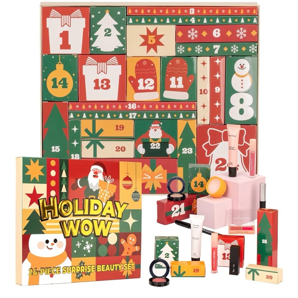 Holiday WOW Advent Calendar Beauty Set
